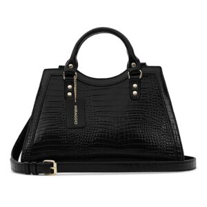Miraggio Willow Croc-Textured Handbag for Women